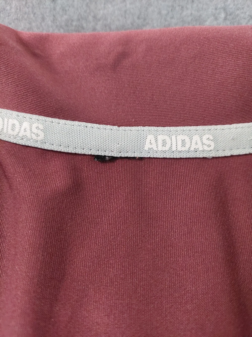 Adidas Golf Mens Ultimate365 Performance Polo Shirt Mauve Burgundy Size L